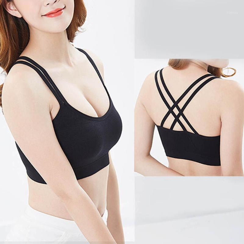 Solid Padded Sling Push Up Bra Back Shoulder Belt Type Fitnes Underwear Super Fitness Clothes Bustiers & Corsets, Bk1
Solid Padded Sling Push Up Bra Back Shoulder Belt Type Fitnes Underwear Super Fitness Clothes Bustiers & Corsets, Bk1