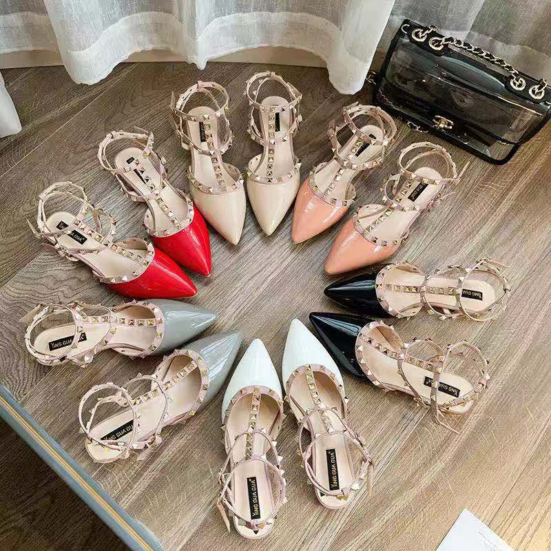 Hot Sale-and American designers 2020 new style Baotou thick heel Liuding tie word buckle Roman shoes, Apricot
Hot Sale-and American designers 2020 new style Baotou thick heel Liuding tie word buckle Roman shoes, Apricot
