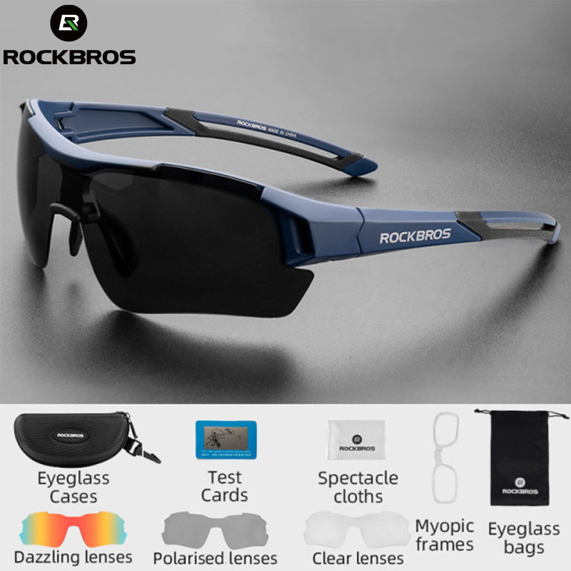 ROCKBROS Outdoor Eyewear Cycling Glasses Men Women Sports Sunglasses Road MTB Bicycle Polarized Eyeglasses Riding Protection 3 Pcs Lens Goggles
ROCKBROS Outdoor Eyewear Cycling Glasses Men Women Sports Sunglasses Road MTB Bicycle Polarized Eyeglasses Riding Protection 3 Pcs Lens Goggles