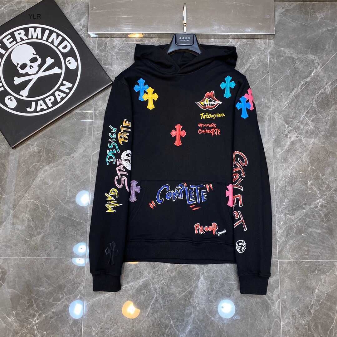 in 20 ch Sanskrit crosin color cross hand painted graffiti Hooded Sweater net red men's and women's same style 0Y4Idesigner, Black
in 20 ch Sanskrit crosin color cross hand painted graffiti Hooded Sweater net red men's and women's same style 0Y4Idesigner, Black