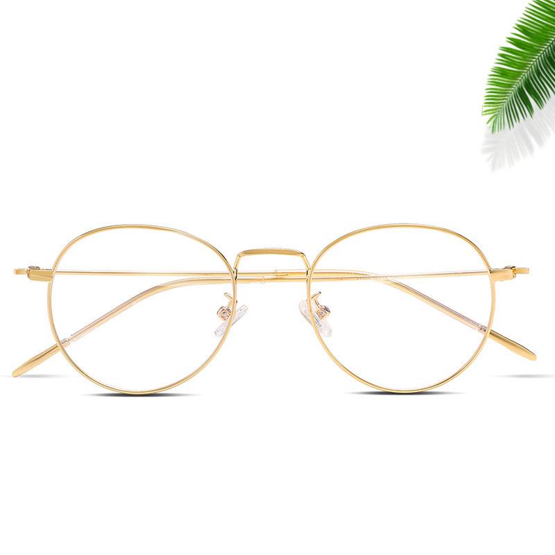 Fashion Sunglasses Frames Round Glasses Frame Woman Men Retro Myopia Optical Metal Clear Le Ns Black Silver Gold Eyeglasses Oculos CJ085
Fashion Sunglasses Frames Round Glasses Frame Woman Men Retro Myopia Optical Metal Clear Le Ns Black Silver Gold Eyeglasses Oculos CJ085