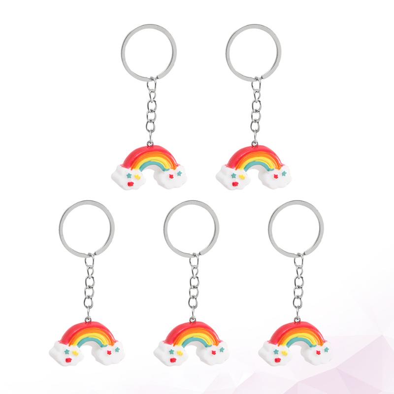 Keychains 5pcs Rainbow Bridge Creative Key Holder Stylish Ring Decoration Small Gift For Girls
Keychains 5pcs Rainbow Bridge Creative Key Holder Stylish Ring Decoration Small Gift For Girls