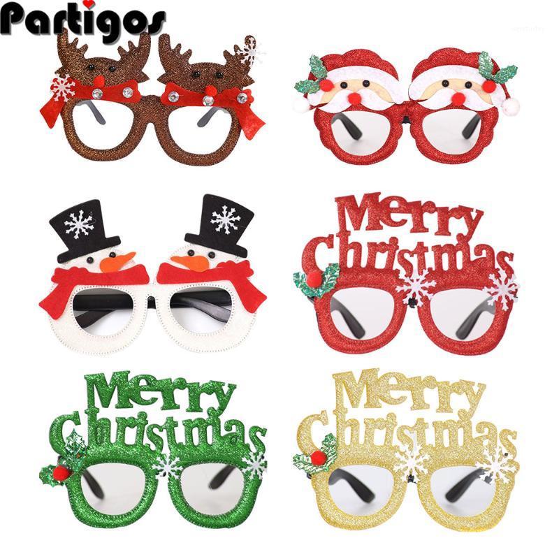 Party Decoration 6pcs Christmas Glasses Glitter Frames Costume Eyeglasses For Parties Holiday Favors
Party Decoration 6pcs Christmas Glasses Glitter Frames Costume Eyeglasses For Parties Holiday Favors