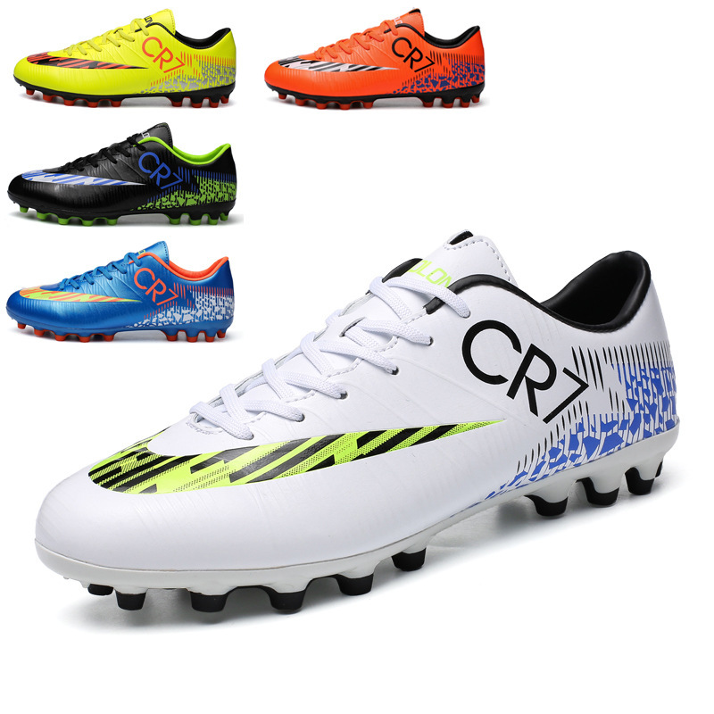Football shoes for children and teenagers competition training boys girls Ag spike artificial grassl sneakersJ1Z0, Black
Football shoes for children and teenagers competition training boys girls Ag spike artificial grassl sneakersJ1Z0, Black
