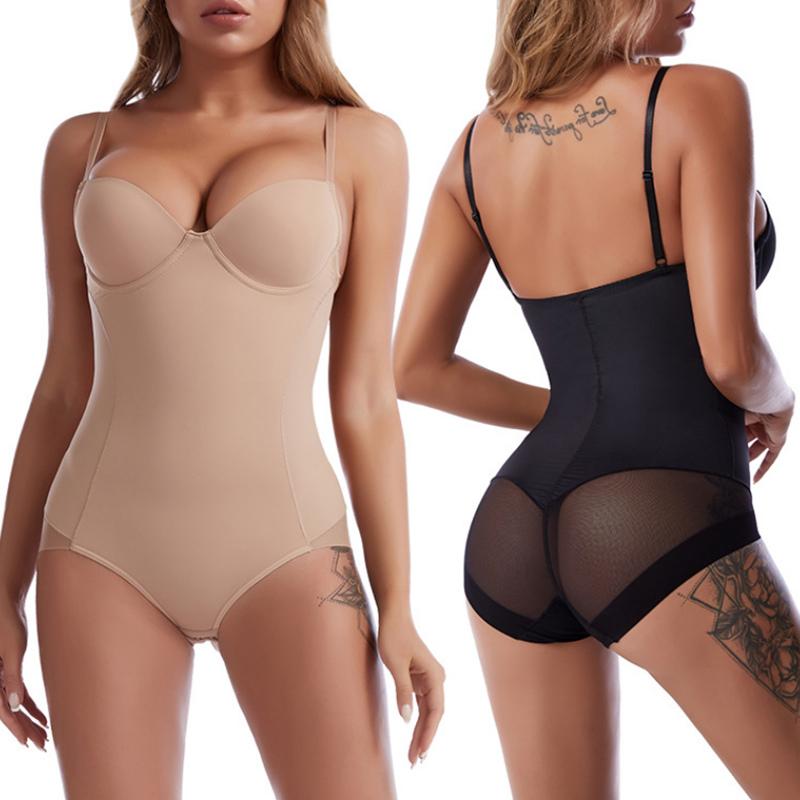 Women's Shapers Women Shapewear Bodysuits Waist Trainer Vest One-piece Full Body Shaper Built-In Bra Tops Tummy Control Slimming Underwear, Black;white
Women's Shapers Women Shapewear Bodysuits Waist Trainer Vest One-piece Full Body Shaper Built-In Bra Tops Tummy Control Slimming Underwear, Black;white