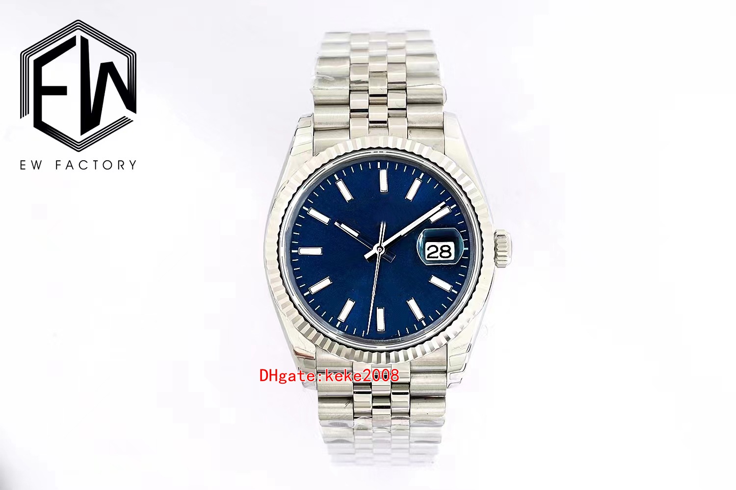 Top EW men Wristwatches Watches 36mm 126234 Stainless 904L Black Silver Dial jubilee bracelet ETA 3235 Movement Mechanical Automatic mens Unisex Watch, Box
Top EW men Wristwatches Watches 36mm 126234 Stainless 904L Black Silver Dial jubilee bracelet ETA 3235 Movement Mechanical Automatic mens Unisex Watch, Box