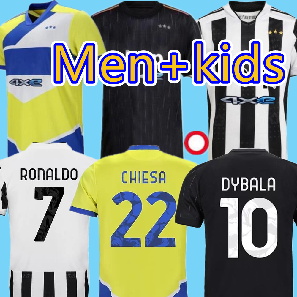 RONALDO 21 22 SANCHO soccer jerseys fans Player version home away third DYBALA MORATA CHIESA LOCATELLI McKENNIE JUVE 2021 2022 football shir, Black;yellow
RONALDO 21 22 SANCHO soccer jerseys fans Player version home away third DYBALA MORATA CHIESA LOCATELLI McKENNIE JUVE 2021 2022 football shir, Black;yellow