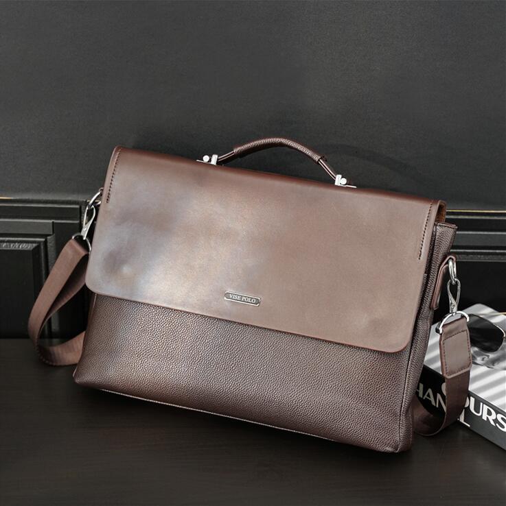 wholesale men bag business horizontal large portable briefcase simple flip leather shoulder bags Joker solid color flat slung handbag, Black
wholesale men bag business horizontal large portable briefcase simple flip leather shoulder bags Joker solid color flat slung handbag, Black