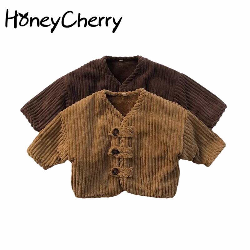 Jackets HoneyCherry Winter Children's Retro Jacket Thick Warm Corduroy Short Kids Coat, Blue;gray
Jackets HoneyCherry Winter Children's Retro Jacket Thick Warm Corduroy Short Kids Coat, Blue;gray