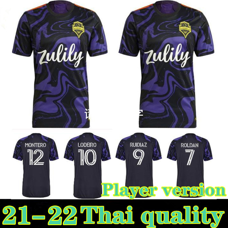 Player version MLS 2021 Seattle Sounders SOCCER JERSEYS 21 22 Jimi Hendrix KIT Roldan RuidÃaz Lodeiro Montero MORRIS camisetas de fútbol foo, Black;yellow
Player version MLS 2021 Seattle Sounders SOCCER JERSEYS 21 22 Jimi Hendrix KIT Roldan RuidÃaz Lodeiro Montero MORRIS camisetas de fútbol foo, Black;yellow