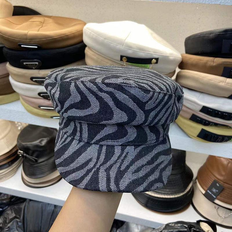 Berets 202212-may-jx Spring Fashion Zebra Pattern Stripe Sboy Octagonal Hat Men Women Visors Cap, Blue;gray
Berets 202212-may-jx Spring Fashion Zebra Pattern Stripe Sboy Octagonal Hat Men Women Visors Cap, Blue;gray