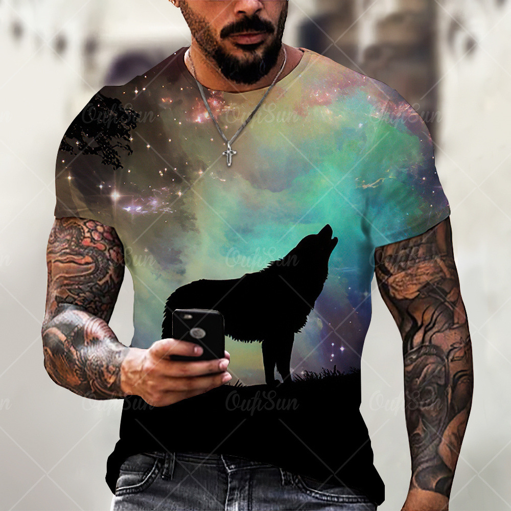 summer t-shirt fashion new star lion animal print boys girls trend short sve sports 3d t-shirt7fbr, White;black
summer t-shirt fashion new star lion animal print boys girls trend short sve sports 3d t-shirt7fbr, White;black