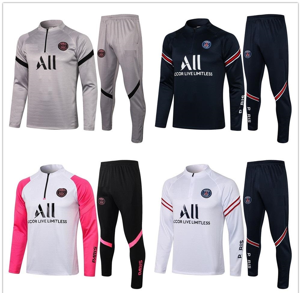 2021 2022 adult kit Long sleeves PSGsoccer jacket uniforms tracksuits Paris soccer jersey MESSI Mbappé sergio ramos 21 22 train football coat training shirt suit, As shown in illustration
2021 2022 adult kit Long sleeves PSGsoccer jacket uniforms tracksuits Paris soccer jersey MESSI Mbappé sergio ramos 21 22 train football coat training shirt suit, As shown in illustration