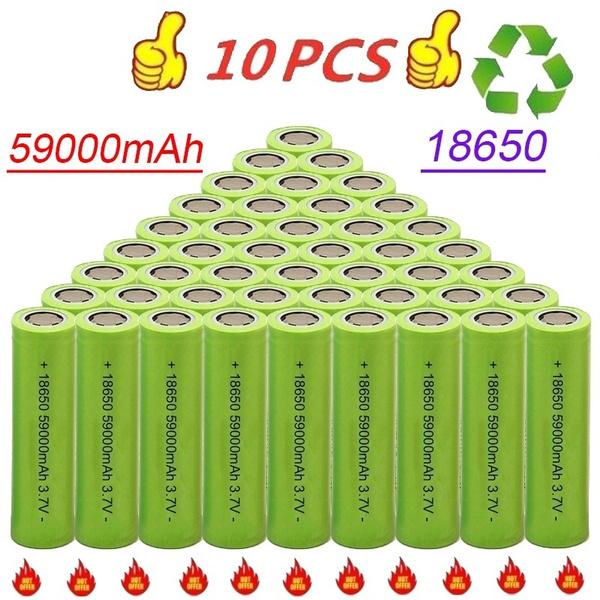 Newest High Capacity Lithium Ion Rechargeable Battery 3.7V 59000nAh Can Used in All Kinds of Electronic Equipment Flashlight
Newest High Capacity Lithium Ion Rechargeable Battery 3.7V 59000nAh Can Used in All Kinds of Electronic Equipment Flashlight
