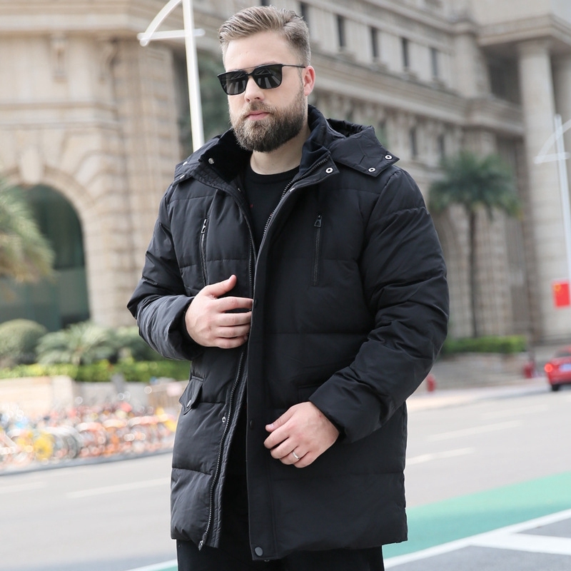 large size down jacket male man plus fertilizer winter warm 150kg oversized thick section 10XL 9XL 8XL 7XL 6XL 210518