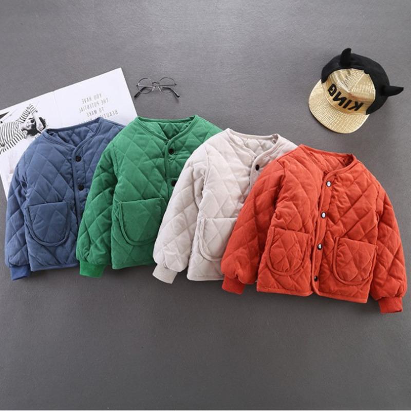 Down Coat 2021 Children's Cotton Padded Clothes Warm-Keep Clothing O-Neck Winter Jackets With Pocket Long Sleeve Kid's Coats, Blue;gray
Down Coat 2021 Children's Cotton Padded Clothes Warm-Keep Clothing O-Neck Winter Jackets With Pocket Long Sleeve Kid's Coats, Blue;gray