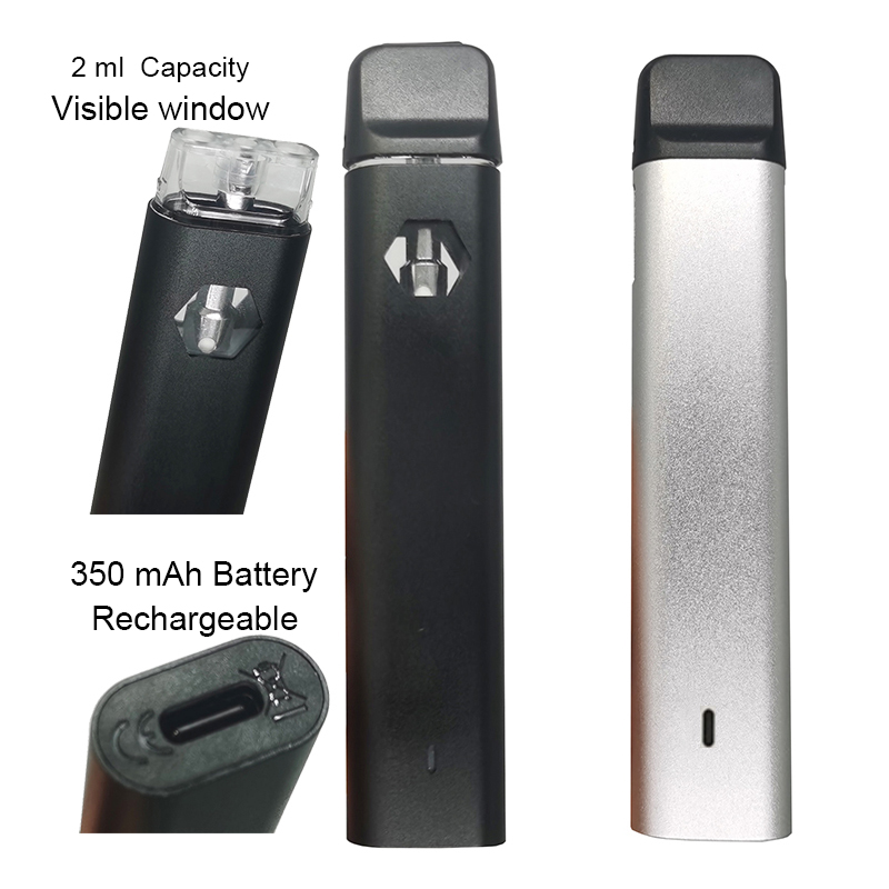 2ml Disposable Vape Pen Closed E Cigarettes Empty Vapes Pods Rechargeable 350 mah Battery Visible Windows for Thick Oil Vaporizer Starter Ki
2ml Disposable Vape Pen Closed E Cigarettes Empty Vapes Pods Rechargeable 350 mah Battery Visible Windows for Thick Oil Vaporizer Starter Ki