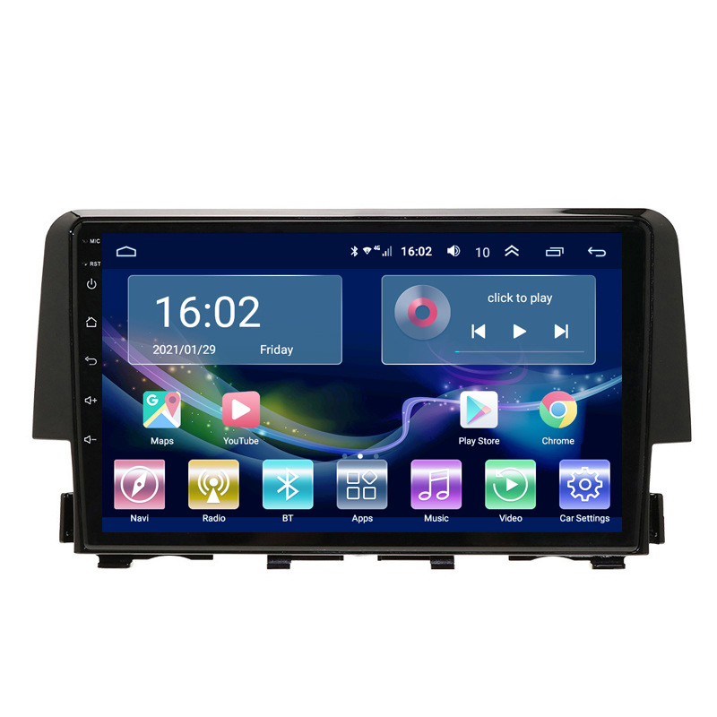 Car Video Player Multimedia Navigation Gps Dvd Android 10 Radio for Honda CIVIC 2016-2018
Car Video Player Multimedia Navigation Gps Dvd Android 10 Radio for Honda CIVIC 2016-2018