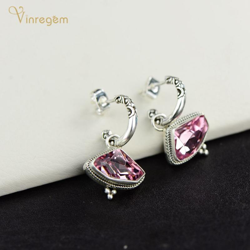 Dangle & Chandelier Vinregem 100% 925 Sterling Silver Pink Sapphite Gemstone Wedding Party Personality Women Drop Earrings Studs Fine Jewelr
Dangle & Chandelier Vinregem 100% 925 Sterling Silver Pink Sapphite Gemstone Wedding Party Personality Women Drop Earrings Studs Fine Jewelr