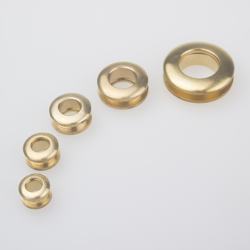 10 pieces brass gas hole screw Threaded nail connection eyelet DIY bag belt part hardware handmade buckle