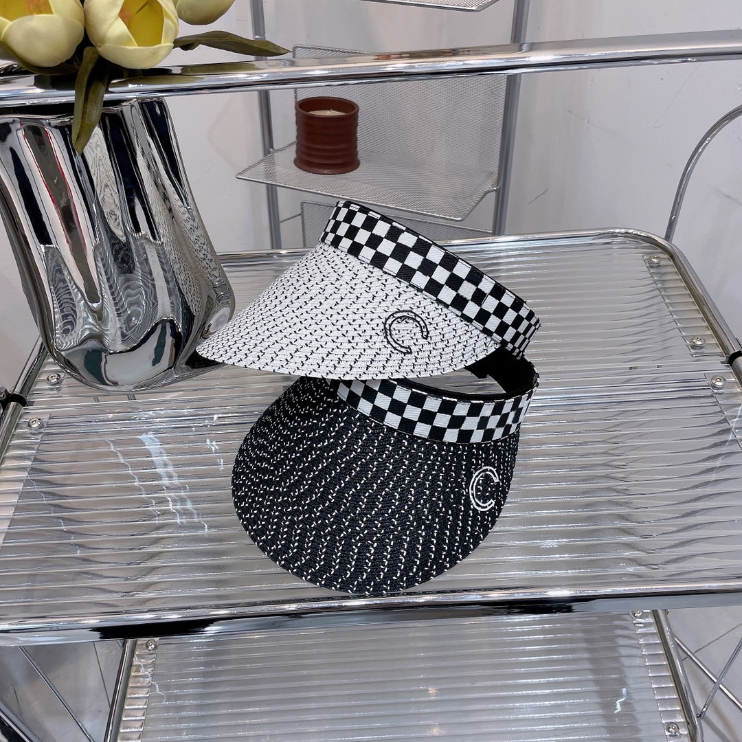 Visor Cap Fashion Plaid Hat Designer Sunbonnet Caps for Man Woman 2 Classical Color Good Quality, C1
Visor Cap Fashion Plaid Hat Designer Sunbonnet Caps for Man Woman 2 Classical Color Good Quality, C1