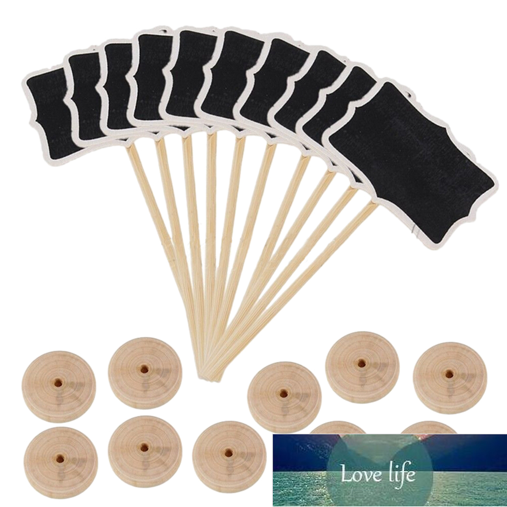 1pcsClassic Mini Blackboard Clip On Message Wooden Small Chalkboard For Wedding Party Buffets Table1479746