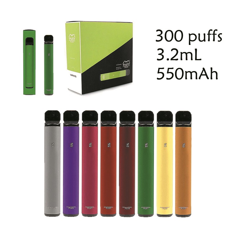 PUFF Plus Disposable Electronic Cigarettes Pen Type 300 puffs 550mah 3.2ml Small Battery
PUFF Plus Disposable Electronic Cigarettes Pen Type 300 puffs 550mah 3.2ml Small Battery