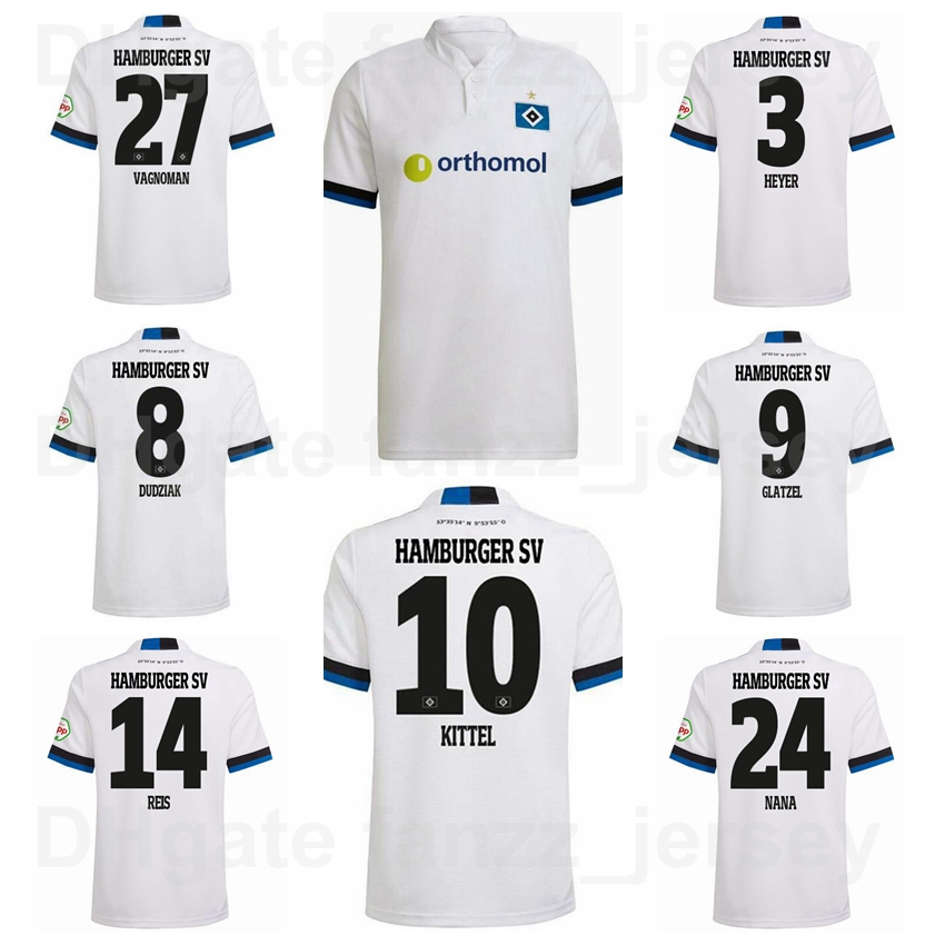 Hamburger SV Soccer 19 Manuel Wintzheimer Jerseys 9 Robert Glatzel 10 Sonny Kittel 14 Aaron Hunt 21 Tim Leibold 6 David Kinsombi 18 Jatta Football Shirt Kits 2021 2022, White
Hamburger SV Soccer 19 Manuel Wintzheimer Jerseys 9 Robert Glatzel 10 Sonny Kittel 14 Aaron Hunt 21 Tim Leibold 6 David Kinsombi 18 Jatta Football Shirt Kits 2021 2022, White