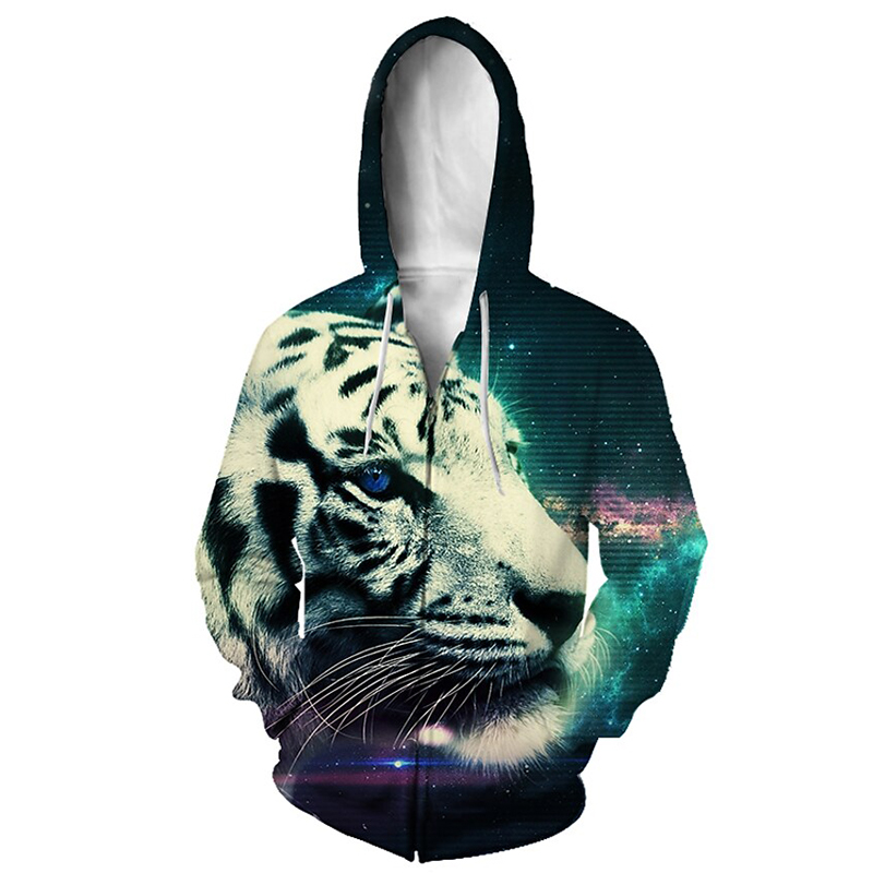 White wolf pattern men s Zip-up Hoodie visual impact party top punk goth round neck high quality American sweater hoodie, Black
White wolf pattern men s Zip-up Hoodie visual impact party top punk goth round neck high quality American sweater hoodie, Black