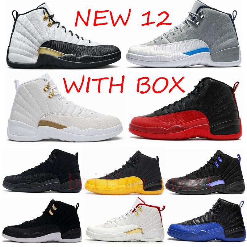 High quality basketball shoes 12 12S Utility Twist Gold Flu Black Game Dark Concord Indigo Fiba MichiganTaxi Blue Royal01 Metallic Class for men and women with box, 17
High quality basketball shoes 12 12S Utility Twist Gold Flu Black Game Dark Concord Indigo Fiba MichiganTaxi Blue Royal01 Metallic Class for men and women with box, 17