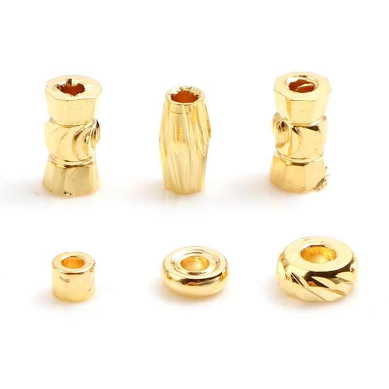 Other Copper Spacer Beads Gold Color Metal Loose Round Oval DIY Making Necklace Bracelets Jewelry Findings,10-20PCs
Other Copper Spacer Beads Gold Color Metal Loose Round Oval DIY Making Necklace Bracelets Jewelry Findings,10-20PCs