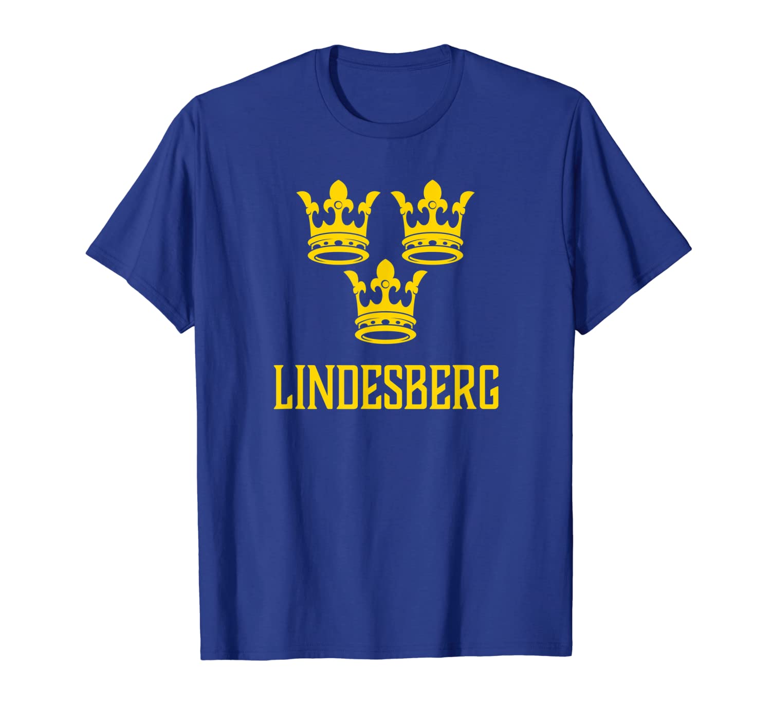 lindesberg, sweden - swedish sverige t-shirt, White;black