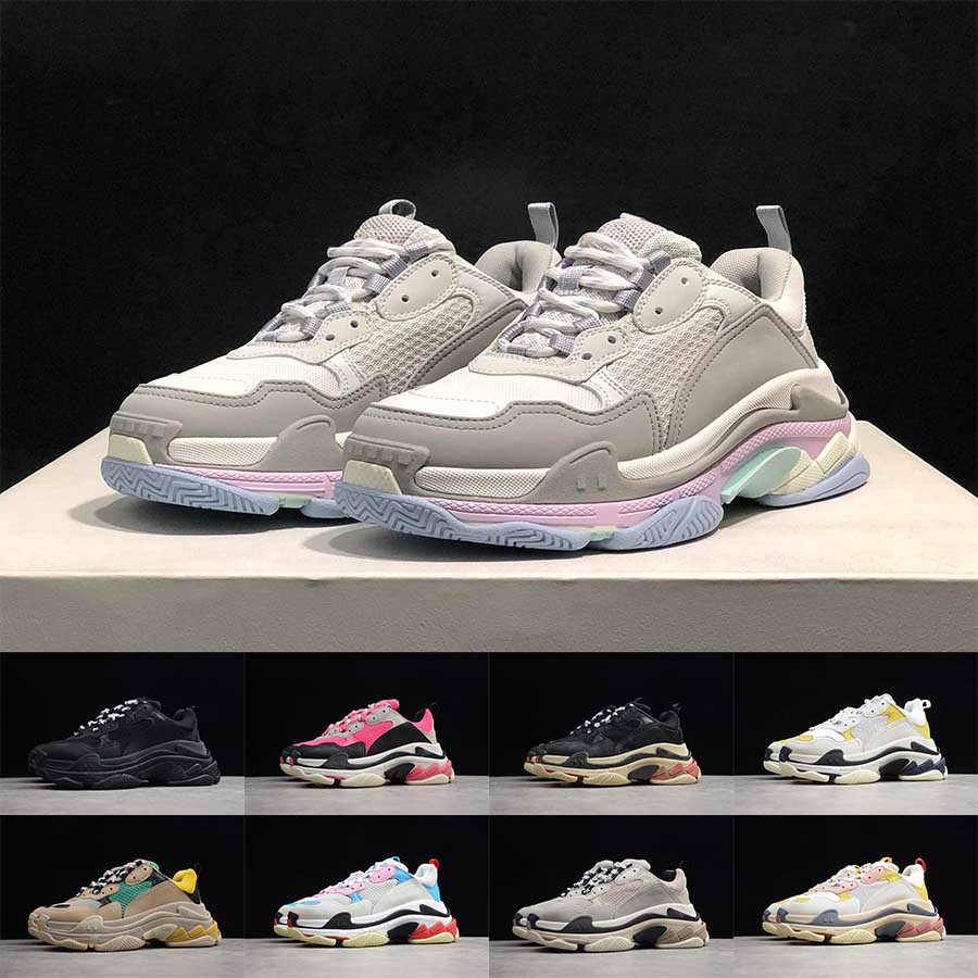 Triple-s Paris Shoes Men Women Platform Sneaker Beige Green Yellow Gym Red Blue Grey Triple White Black Pink Fashion Mens Casual Sports, Shown
Triple-s Paris Shoes Men Women Platform Sneaker Beige Green Yellow Gym Red Blue Grey Triple White Black Pink Fashion Mens Casual Sports, Shown