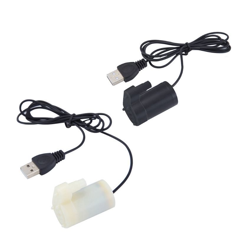 Micro Mini Dompelpomp Fish Tanks Aquarium Usb Driven Dc 5V 2-3L/Min