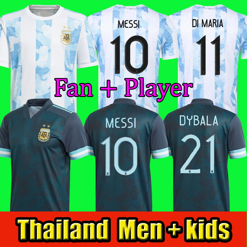 2021 Argentina Home away Soccer Jersey 20 21 MESSI DYBALA Kids kits Football Shirts AGUERO ICARDI MASCHERANO camiseta de futbol set
2021 Argentina Home away Soccer Jersey 20 21 MESSI DYBALA Kids kits Football Shirts AGUERO ICARDI MASCHERANO camiseta de futbol set