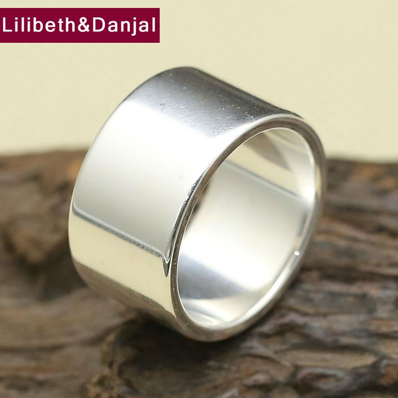 Cluster Rings Brand Ring 100% Real 999 Sterling Silver Wide 9mm 12mm Smooth Couple Engagement Men Women Fine Jewelry R6, Golden;silver
Cluster Rings Brand Ring 100% Real 999 Sterling Silver Wide 9mm 12mm Smooth Couple Engagement Men Women Fine Jewelry R6, Golden;silver