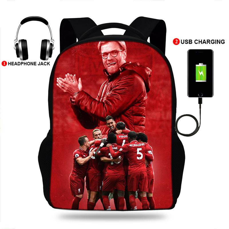 School Bags Backpacks Football Klopp Coque Print USB Charge Backpack Waterproof Bagpack Teenage Boys&Girls Travel Bag
School Bags Backpacks Football Klopp Coque Print USB Charge Backpack Waterproof Bagpack Teenage Boys&Girls Travel Bag