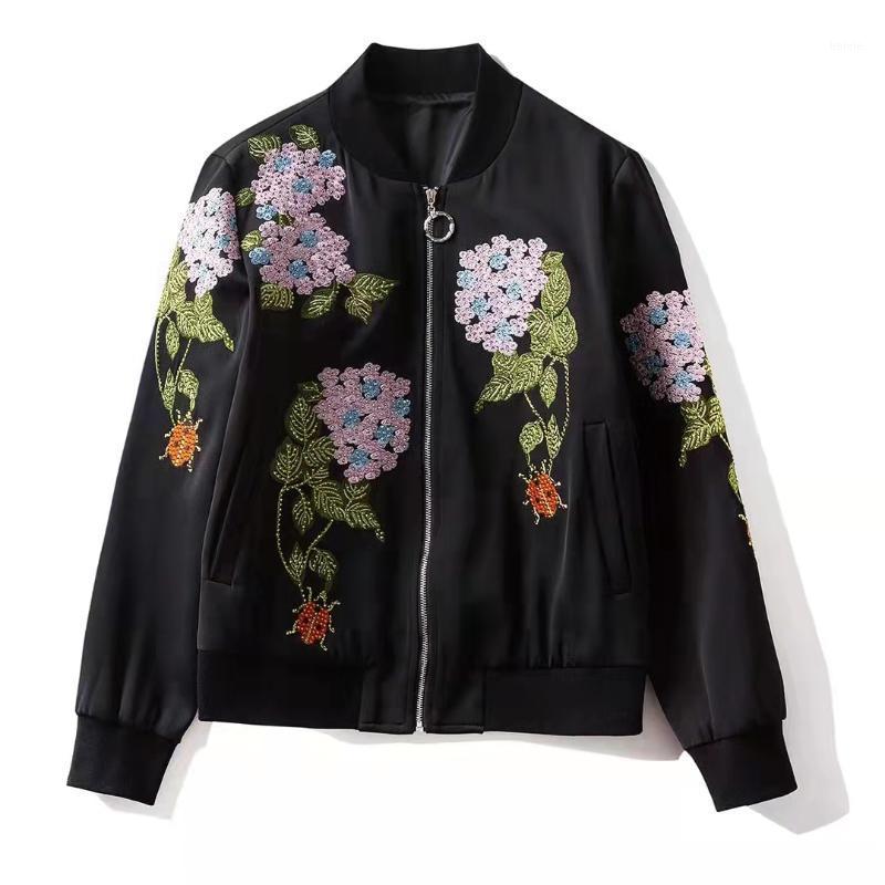 Women's Jackets European And American Clothing Winter 2022 Long - Sleeve Flower Embroidery Back Drill Butterfly Fashion Coat, Black;brown
Women's Jackets European And American Clothing Winter 2022 Long - Sleeve Flower Embroidery Back Drill Butterfly Fashion Coat, Black;brown