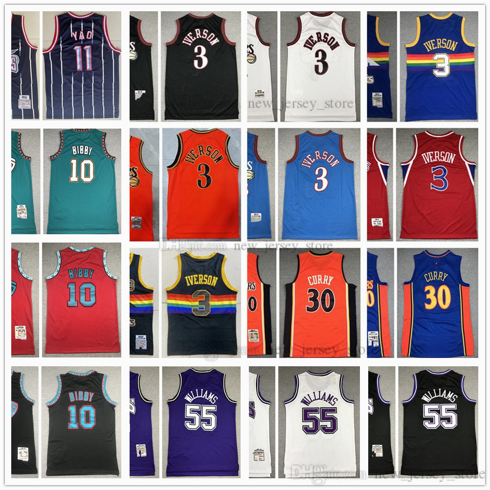 100% Stitched Mitchell and Ness Basketball Allen 3 Iverson Jerseys Yao 11 Ming Jason 55 Williams Mike 10 Bibby Stephen 30 Curry Jersey Retro MitchellNess, As picture
100% Stitched Mitchell and Ness Basketball Allen 3 Iverson Jerseys Yao 11 Ming Jason 55 Williams Mike 10 Bibby Stephen 30 Curry Jersey Retro MitchellNess, As picture