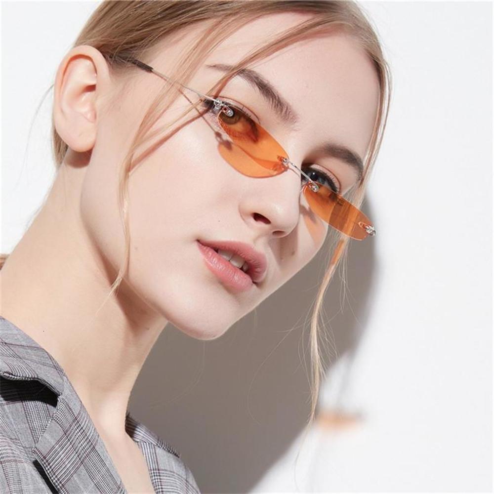 sunglasses Fashionable sun frames Mini Women Oval Rimless Tinted Yellow Lens Glasses Ladies Vintage Eyeglass Clear Small pink Sunglasses men, Black
sunglasses Fashionable sun frames Mini Women Oval Rimless Tinted Yellow Lens Glasses Ladies Vintage Eyeglass Clear Small pink Sunglasses men, Black