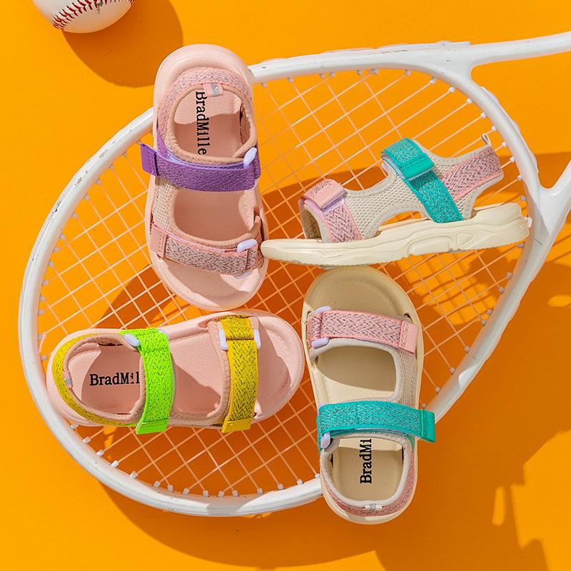 Summer Children Sandals For Boys Girls Fashion Baby Toddler Soft Non-slip Fisherman Breathable Mesh Kids Beach Shoes Athletic & Outdoor, Black
Summer Children Sandals For Boys Girls Fashion Baby Toddler Soft Non-slip Fisherman Breathable Mesh Kids Beach Shoes Athletic & Outdoor, Black