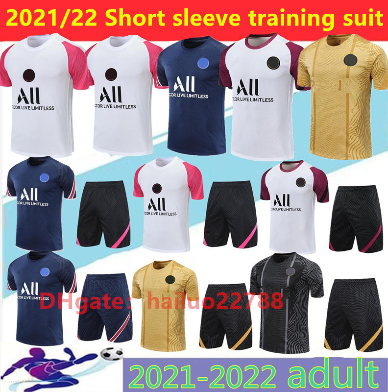 2021/22 par Short sleeve training suit soccer shirt Jordam Survetement football 3/4 Short training clothes mbappe ICARDI sleeve, Black
2021/22 par Short sleeve training suit soccer shirt Jordam Survetement football 3/4 Short training clothes mbappe ICARDI sleeve, Black