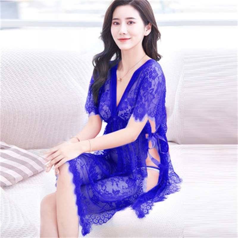 Femme de sommeil femme de nuit femme de nuit sexy dentelle femme pyjama charmante vêtements de nuit robe de nuit short jupe mini vêtements de nui