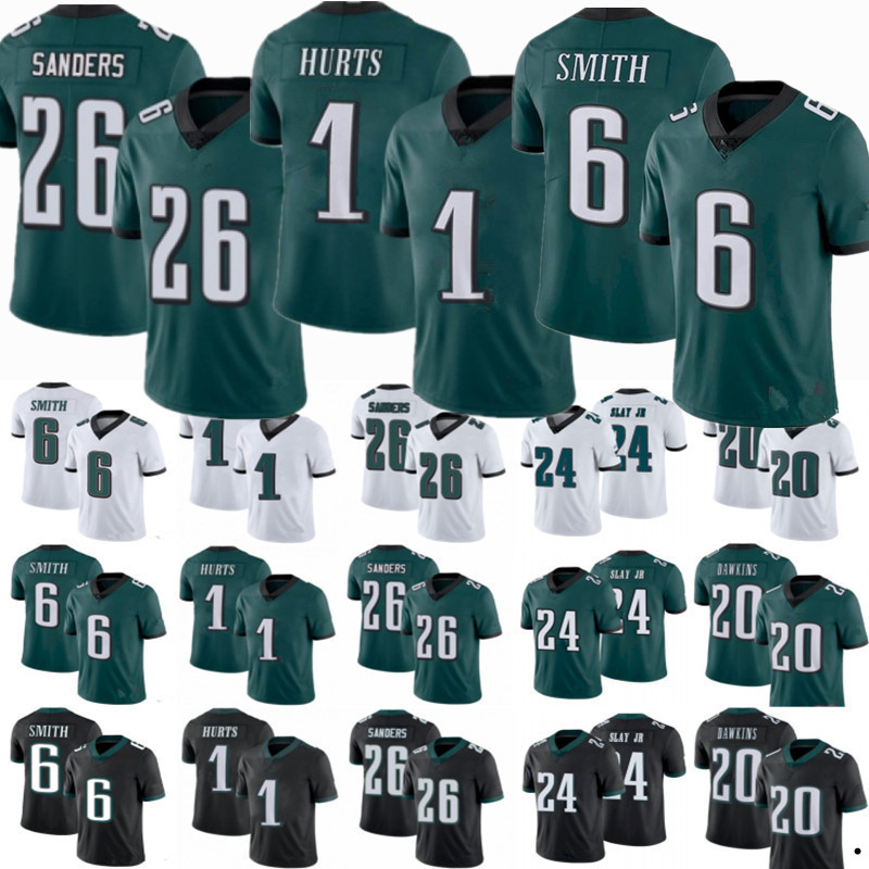6 DeVonta Smith Jersey Men women youth Philadelphia 1 Jalen Hurts 26 Miles Sanders 20 Brian Dawkins 24 Darius Slay Jr. Eagles's Green Football Jerseys, Color
6 DeVonta Smith Jersey Men women youth Philadelphia 1 Jalen Hurts 26 Miles Sanders 20 Brian Dawkins 24 Darius Slay Jr. Eagles's Green Football Jerseys, Color