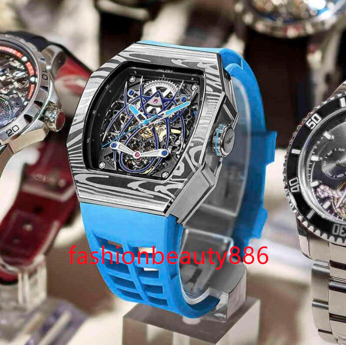 Richa Milles Mens watches Mechanical Reloj Tonneau Titanium skeleton hollow Clock Rubber Band Luminous tag Automatic Luxury watch, Water proof18m
Richa Milles Mens watches Mechanical Reloj Tonneau Titanium skeleton hollow Clock Rubber Band Luminous tag Automatic Luxury watch, Water proof18m