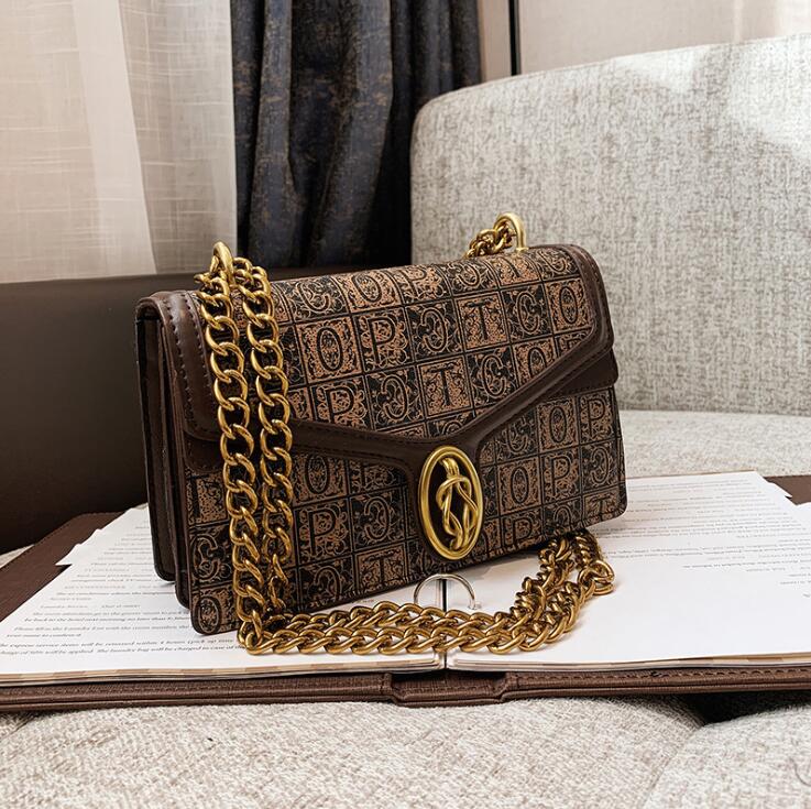 wholesale women handbag retro printed chain bag street trend contrast leather handbags elegant atmosphere Joker color matching messenger bags
wholesale women handbag retro printed chain bag street trend contrast leather handbags elegant atmosphere Joker color matching messenger bags