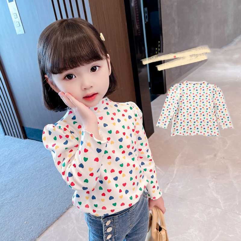 Spring Autumn 1-8 Years Children'S Puff Sleeve Heart Basic Tees Baby Sweet All Match Long Sleeve T-Shirt For Kids Girls 210701, Multi
Spring Autumn 1-8 Years Children'S Puff Sleeve Heart Basic Tees Baby Sweet All Match Long Sleeve T-Shirt For Kids Girls 210701, Multi