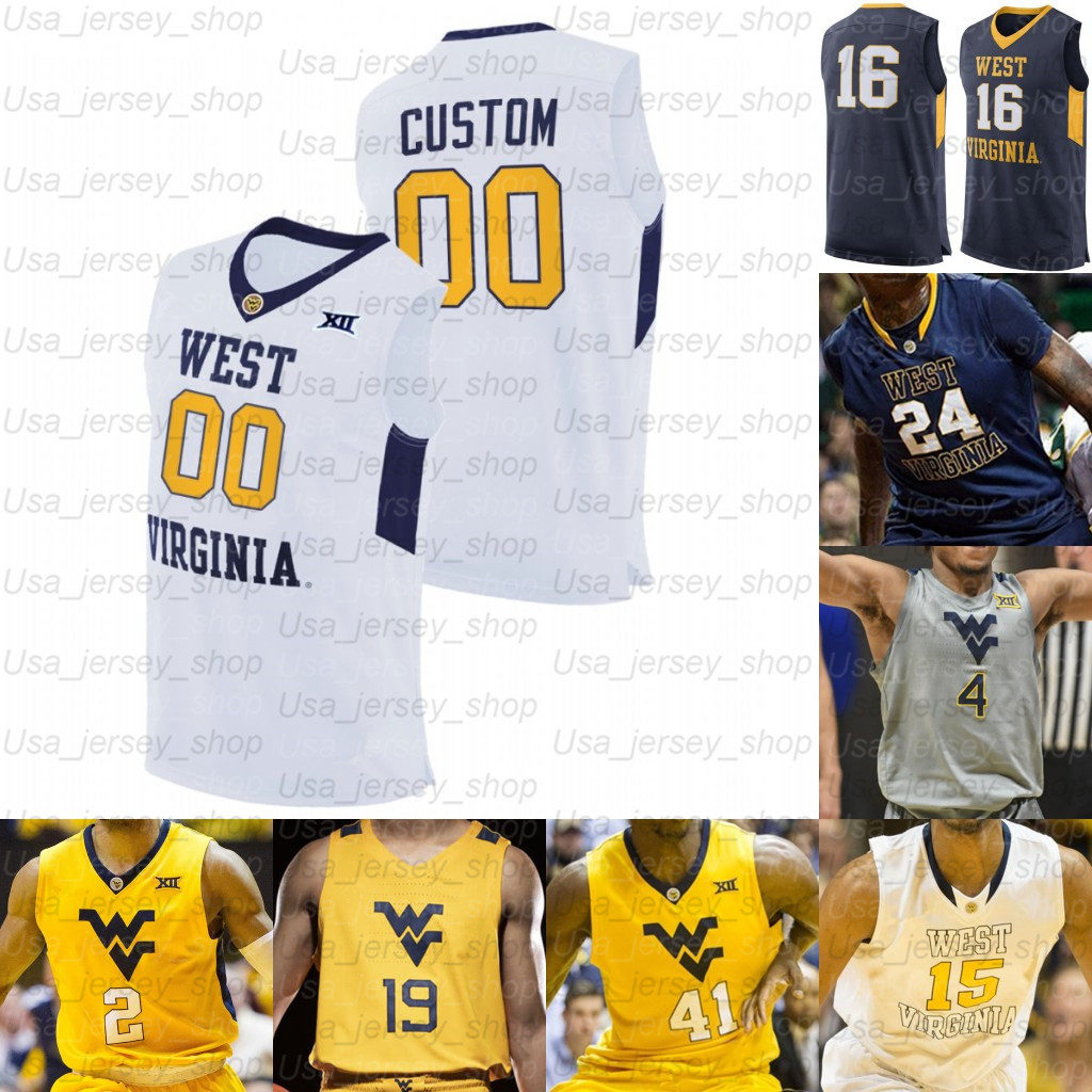 Custom West Virginia College Basketball Jerseys 1 Derek Culver 11 Emmitt Matthews Jr. 4 Miles McBride 34 Oscar Tshiebwe, Navy i
Custom West Virginia College Basketball Jerseys 1 Derek Culver 11 Emmitt Matthews Jr. 4 Miles McBride 34 Oscar Tshiebwe, Navy i