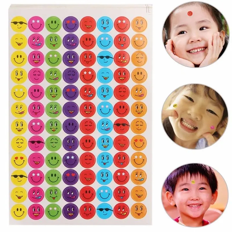 1 Sheets Smile Face Mixed Color Stickers Tags School Teacher Kids Gift Students Rewards Well Done Decor Sticker
1 Sheets Smile Face Mixed Color Stickers Tags School Teacher Kids Gift Students Rewards Well Done Decor Sticker