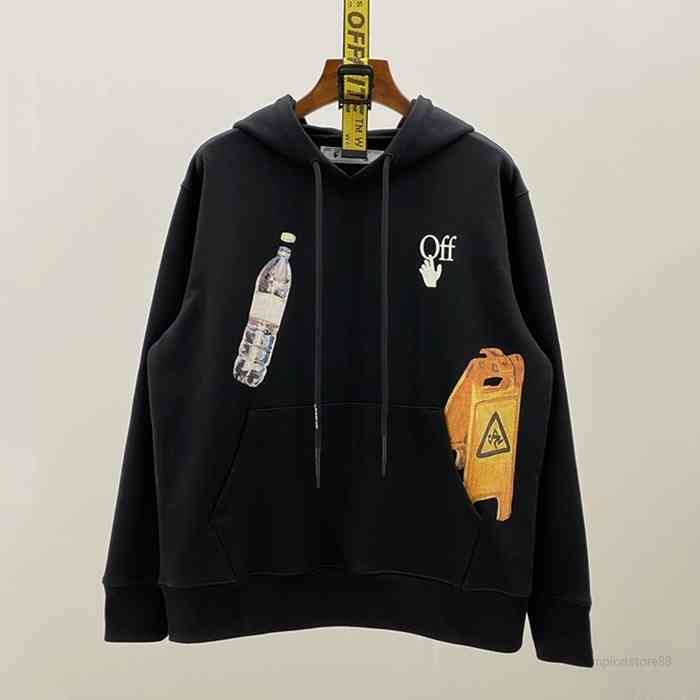 Men's Hoodies Sweatshirts 20 off tested white Hooded Sweater ow warning men and women lovers trend large loose Pullover Jacket, Black
Men's Hoodies Sweatshirts 20 off tested white Hooded Sweater ow warning men and women lovers trend large loose Pullover Jacket, Black